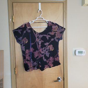 Bobeau Top Large Floral